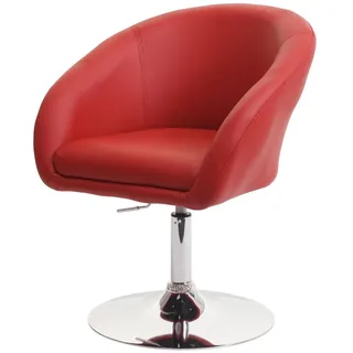 MCW Esszimmerstuhl HWC-F19 Kunstleder rot