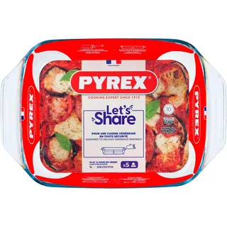 Pyrex Auflaufform 35 x 23 cm Transparent