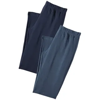 vivance active by lascana Caprihose eng blau 36/38