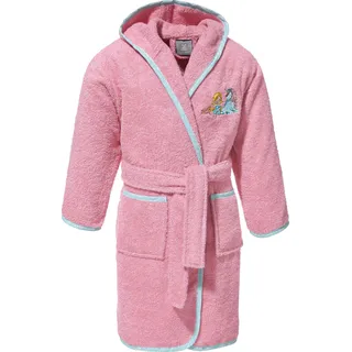 Erwin Müller Kinder-Bademantel mit Kapuze in rosa | Gr.: 86/92