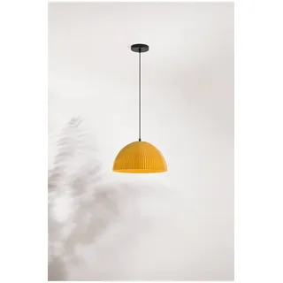 Fabas Luce Carola 1-flg. 10 W senffarben Metall