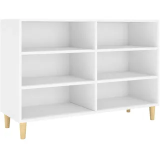 vidaXL Sideboard 103,5 x 70 x 35 cm Weiß