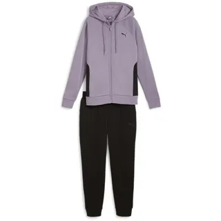Puma Classic Fleece Kapuzen-Jogginganzug Damen 30 pale plum S