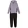 Fleece Kapuzen-Jogginganzug 30 pale plum S