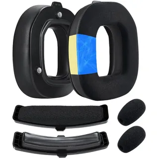 MMobiel A50 Gen 4 Mod Kit – Ohrpolster, und Stirnband Ersatz für A50 Gen 4 - Schwarz - Schwarz