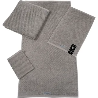 Ross Smart Gästehandtuch 30 x 50 cm grau 6 St.