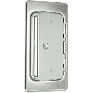 Kamintür K 29/4 Edelstahl V2A Vierkantverschluß 300x300mm
