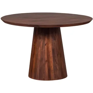 Woood Esstisch Limit, aus Mangoholz, runde Form, H 76 cm x Ø 130 cm