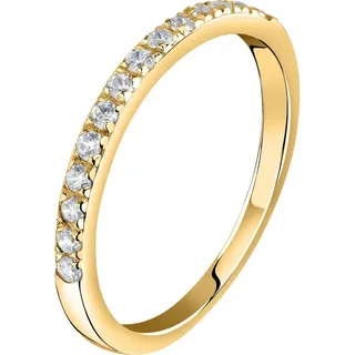 CHRIST Diamantring CHRIST Damen-Damenring 585er Gelbgold 14 Diamant gelb|goldfarben 60