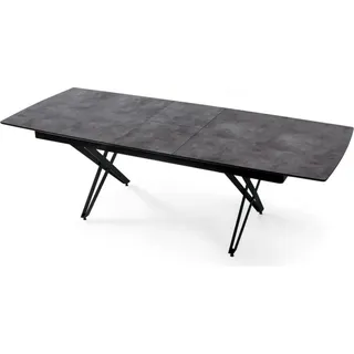 aea Küchentisch 102,5 x 77 x 206,5 cm grau