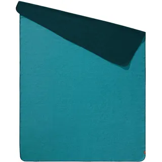 benuta Nest Decke Mona Türkis 140x200 cm - Moderner Kurzflor-Teppich für Wohnzimmer