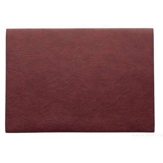 ASA Tischset 33 x 46 cm vegan leather rosewood