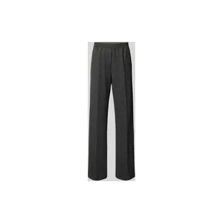 Regular Fit Hose mit Woll-Anteil Modell 'ZELMA', Mittelgrau Melange, XXL