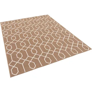 Pergamon, Teppich, In- und Outdoor Teppich Beidseitig Cape Cod Trend (140 x 140 cm)