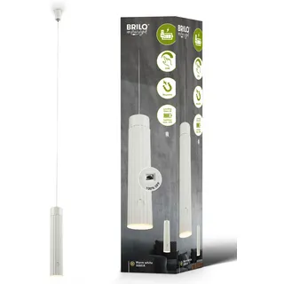 Briloner 3-flg. LED 4,5x20,5 cm Hängelampe weiß
