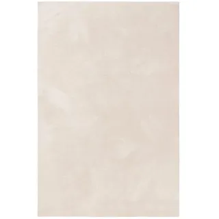 benuta Nest Teppich, Creme, Kunststoff, Uni, Rechteckig, 200x250 cm, Global Recycled Standard (Grs), Oeko-Tex® Standard 100, für Fußbodenheizung geeignet, in verschiedenen Größen erhältlich, waschbar, pflegeleicht, Teppiche & Böden, Teppiche, Moderne Teppiche