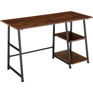 Schreibtisch Paisley 120x50x73,5cm - Industrial Holz dunkel, rustikal
