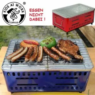 Corvus A600153 - Der kleine Grill Holzkohle-Grill sortiert Campinggrill