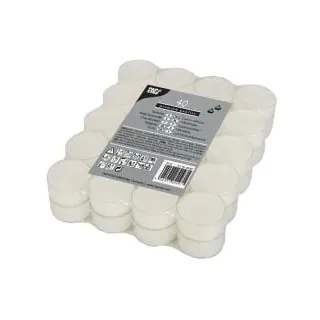 Papstar Teelichter 3,8 cm 40 St. weiß
