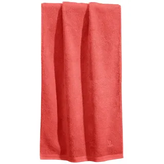 Möve Badetuch Badetuch "Superwuschel", Frottier, Walk-Frottier Uni rosa