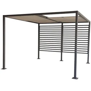 Jet-Line Amun 3 x 4 m Anthrazit/Braun