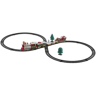 ECD Germany Weihnachtszug 5,5 x 31 x 39,5 cm Mehrfarbig