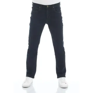 LEE Brooklyn Straight Jeans Blue Black 40 30