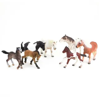 Animal World Figuren Bullyland Pferde 7 Figuren