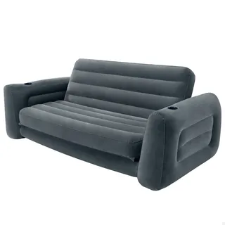 Intex Schlafcouch Futon 2-Sitzer Grau