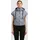 Steppweste S misty blau Web 100 Nylon leicht glänzend regular fit taillenbedeckt Westen Steppweste