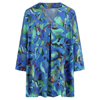 Long-Bluse Emilia Lay blau, 44