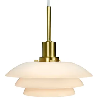 Pendelleuchte Dyberg Larsen, DL20, dimmbar, Weiß, für Wohnzimmer, Glas, Skandinavisch - 9