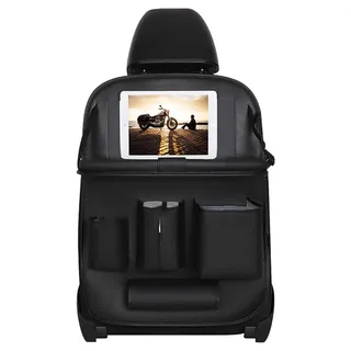 Auto Organizer für Kinder mit Klapptisch - Schwarz