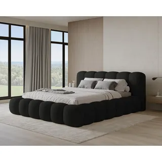 chilly möbel Stone 180 x 200 cm Schwarz