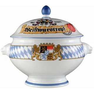 Esmeyer Löwenkopfterrine 3,00 l - mit Deckel - Seltmann Weiden Compact - Dekor Bayern - 1 Stück