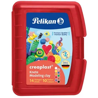 Pelikan Creaplast Knete 240 g 10 Farben