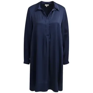 Milano Italy Satinkleid blau 36