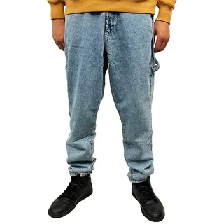 Karl Kani 5-Pocket-Hose Retro Tapered Workwear (1-tlg., kein Set) blau XS