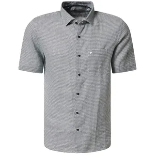 Pierre Cardin Herren Oberhemd Kurzarm Kent 1001 | Männer Kurzarm Hemd | Button-down | kariert | modern fit - XXL