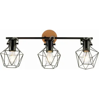 just light. Jaro 3-flammig Holz-Natur 83 x 28 x 31 cm