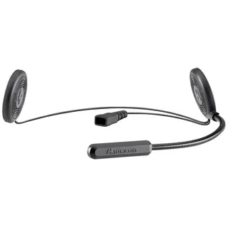 Midland K10 Single-Bluetooth-Headset, der unsichtbare universelle Telefonantworter für Motorradfahrer, ausgestattet mit der neuesten Bluetooth 5.2-Technologie,