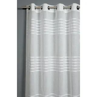 Sehlbach Fertiggardine mit Ösen 3-D Streifen 245 x 140 cm)