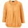 Chiffon-Shirt mit 3/4-Arm safran 42