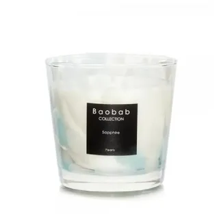 BAOBAB Max One Pearls Sapphire Duftkerze 200 g blau