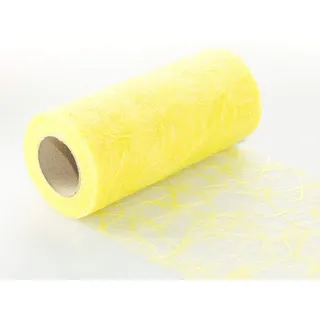 Sizoweb Tischband gelb 20 cm Rolle 5 Meter 64 010-R