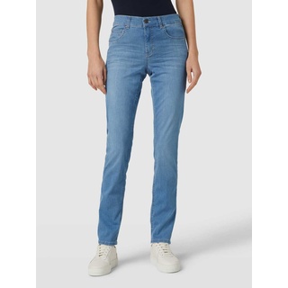 Straight Leg Jeans im 5-Pocket-Design Modell 'Cici', Hellblau, 42/28