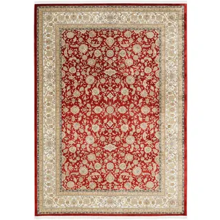 Dieter Knoll Webteppich Miraggio, Rot, Textil, orientalisch, rechteckig, 240x300 cm, Oeko-Tex® Standard 100, für Fußbodenheizung geeignet, pflegeleicht, Teppiche & Böden, Teppiche, Webteppiche
