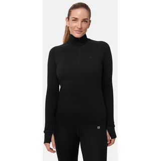 Danish Endurance Merino Halfzip Langarmshirt Schwarz S