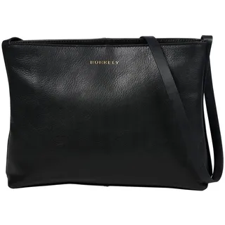 Burkely Fine Florence Umhängetasche Leder Schwarz