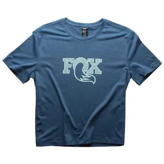 Fox Textured ärmelloses T-shirt - Blue - S